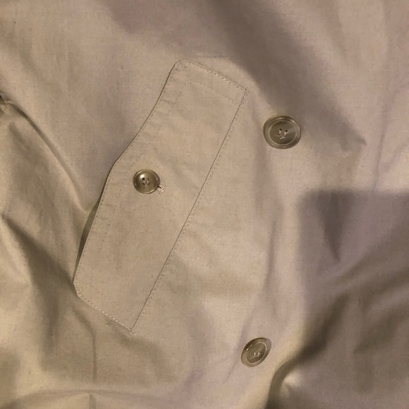 Men’s European trench coat. Taupe color. Long.XL -XxL  For Big&Tall. Like new - Picture 6 of 14